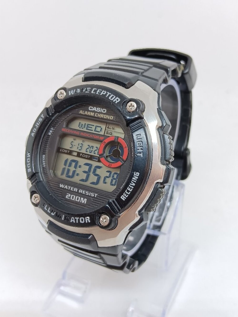 Casio Waveceptor WV200A-1AV [3140] Men's 45mm Digital Atomic World Time Watch